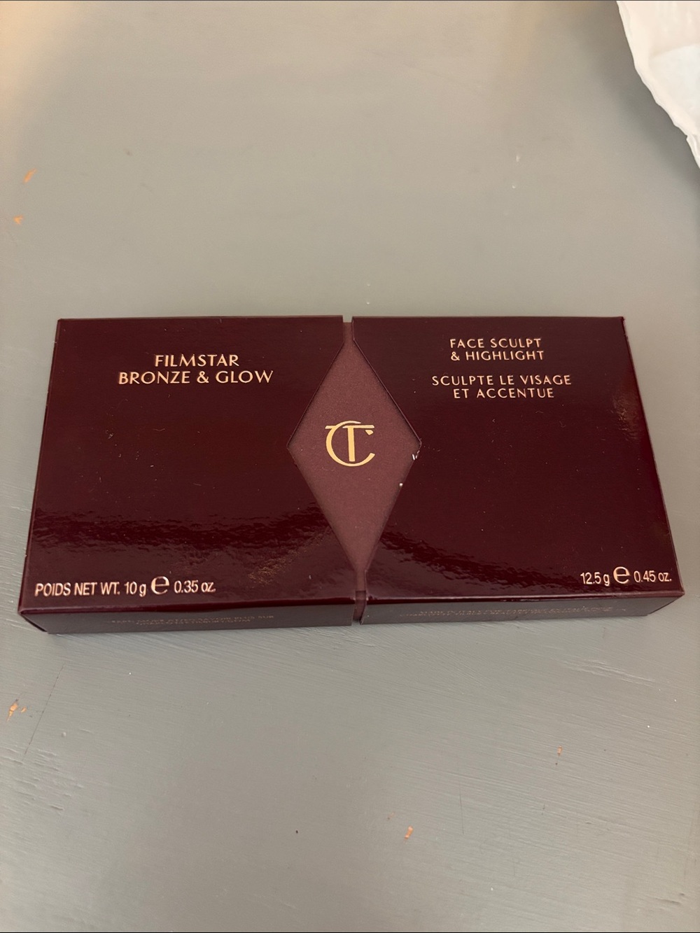 Charlotte Tilbury Filmstar Bronze & Glow - Deep Burgundy Duo